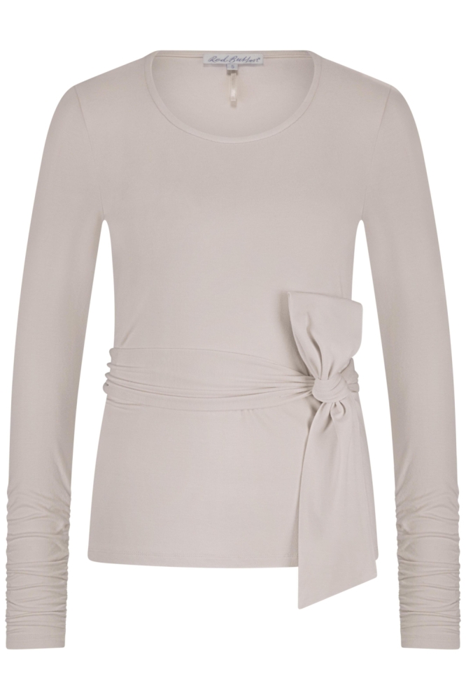 Red Button beige dames t-shirt | Vooraanzicht