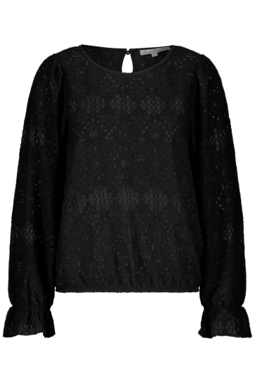 Red Button TOP AJOUR SRB4645 Black