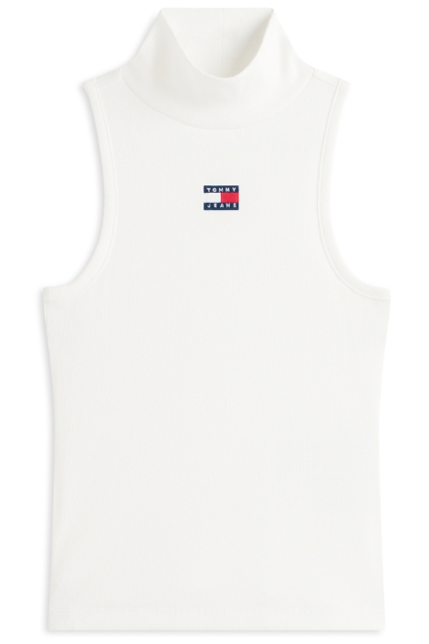 Tommy Jeans witte dames top | Vooraanzicht