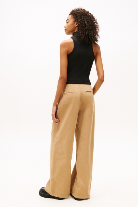 Tommy Jeans zwarte dames top | Model