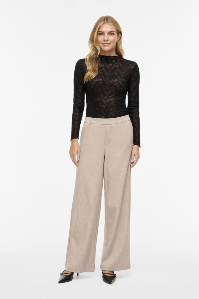 Vila zwarte dames t-shirt | Model