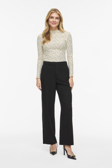 Vila beige dames t-shirt | Model