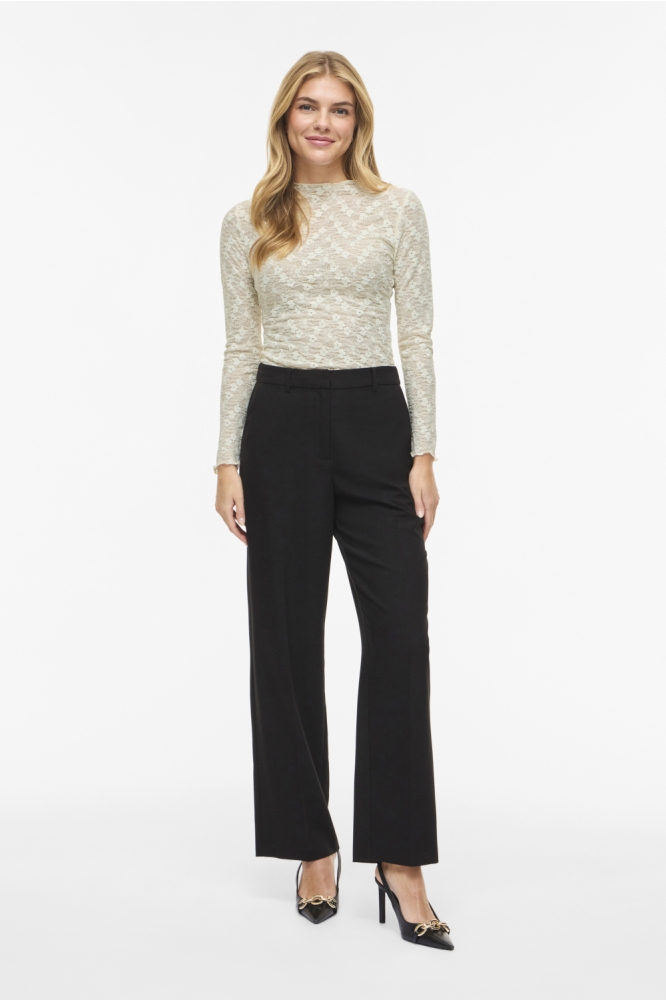 Vila beige dames t-shirt | Model