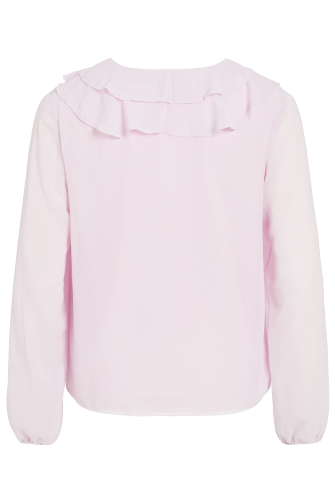 Vila roze dames blouse | Achteraanzicht