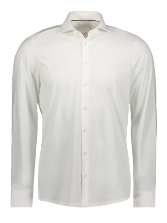 Pure H. Tico Overhemd FUNCTIONAL SHIRT LONGSLEEVE 4030 21750 900 WHITE PLAIN