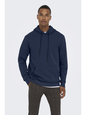 Only & Sons Trui ONSCERES LIFE HOODIE SWEAT NOOS 22018685 Dress Blues