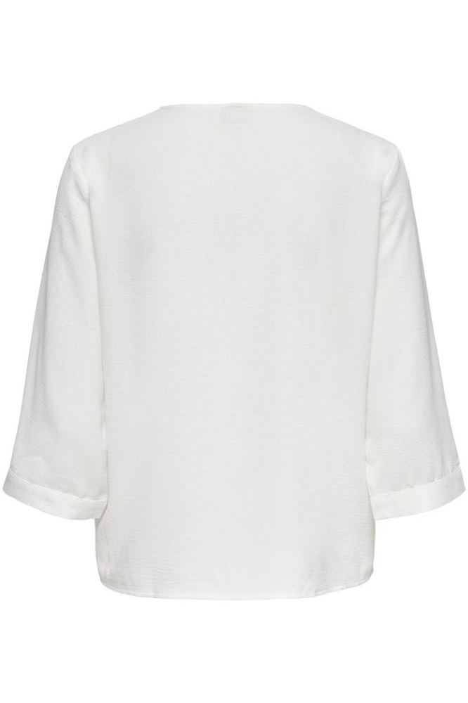 Jacqueline de Yong witte dames blouse | Achteraanzicht