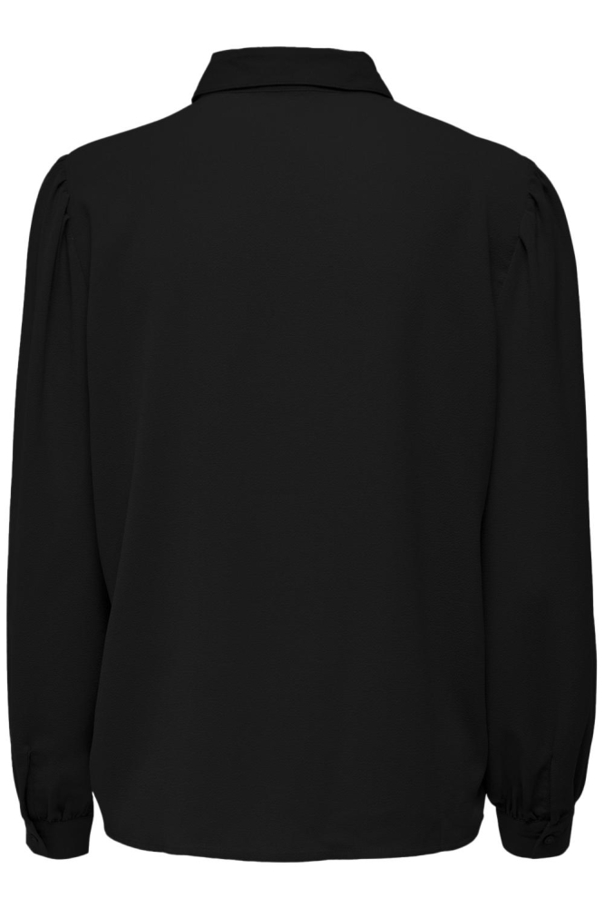 Jacqueline de Yong zwarte dames t-shirt | Achteraanzicht