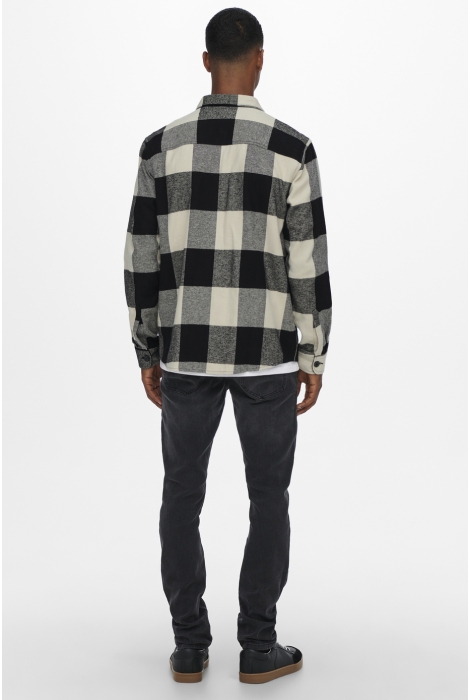 Only & Sons onsmilo life ls check overshirt noo