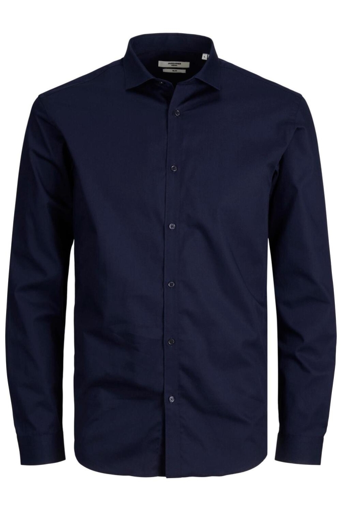 JPRBLACARDIFF SHIRT L/S NOOS 12201905 Navy Blazer/SLIM FIT