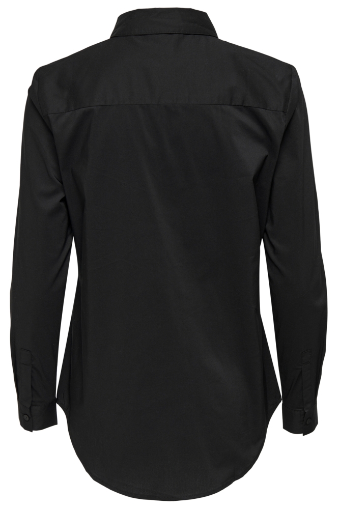 Jacqueline de Yong zwarte dames blouse | Achteraanzicht