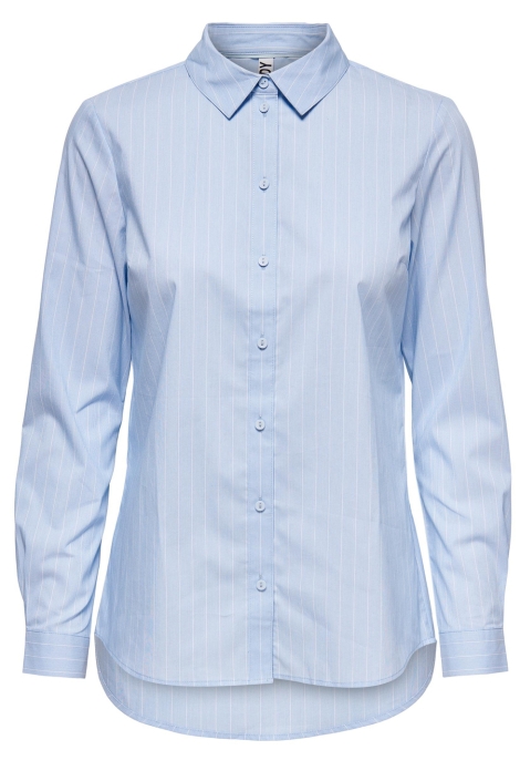 Jacqueline de Yong blauwe dames blouse | Vooraanzicht