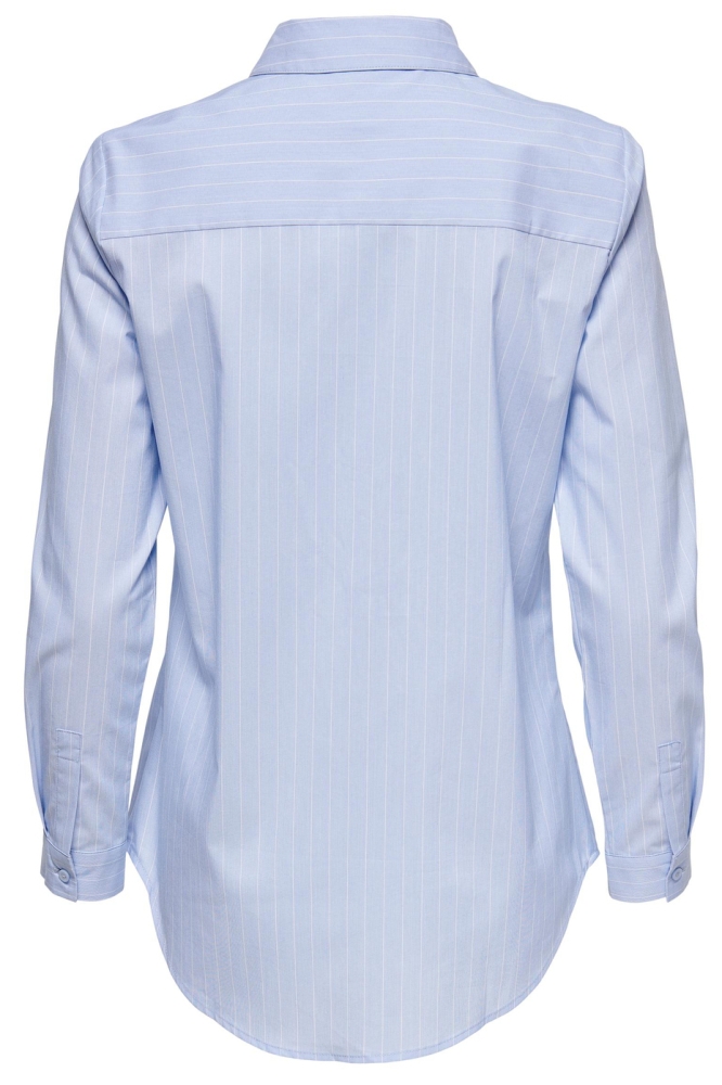 Jacqueline de Yong blauwe dames blouse | Achteraanzicht