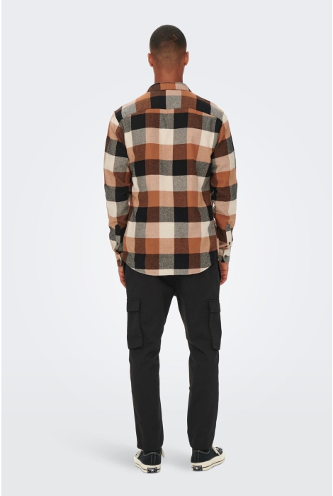 Only & Sons onsgudmund ls 3t check shirt noos