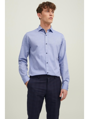 Jack & Jones Overhemd JPRBLAROYAL DETAIL SHIRT L/S NOOS 12215447 CHAMBRAY BLUE/ SLIM FIT