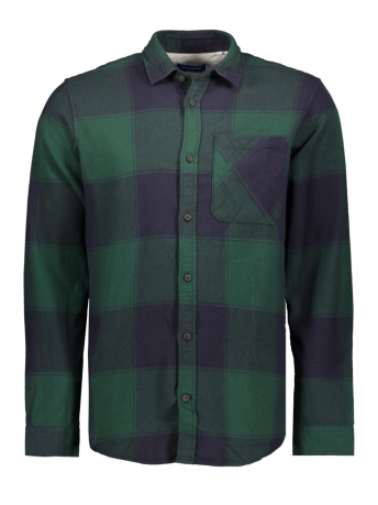 Jack & Jones Overhemd JOROWEN CHECK COMFORT SHIRT LS NOOS 12215467 Trekking Green