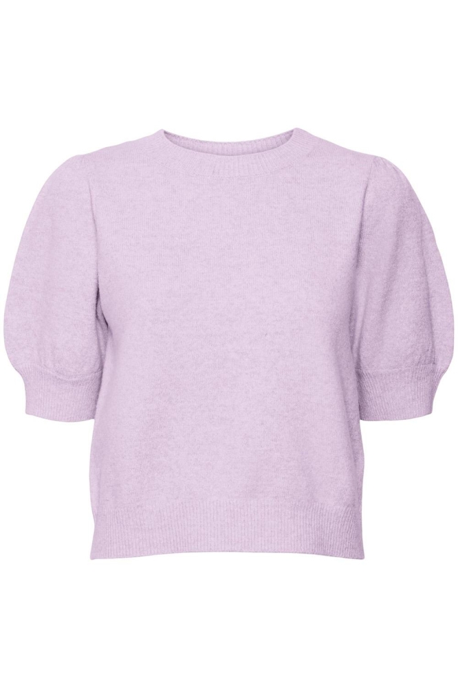 VMDOFFY 2/4 O-NECK PULLOVER GA NOOS 10278313 Cyclamen/MELANGE