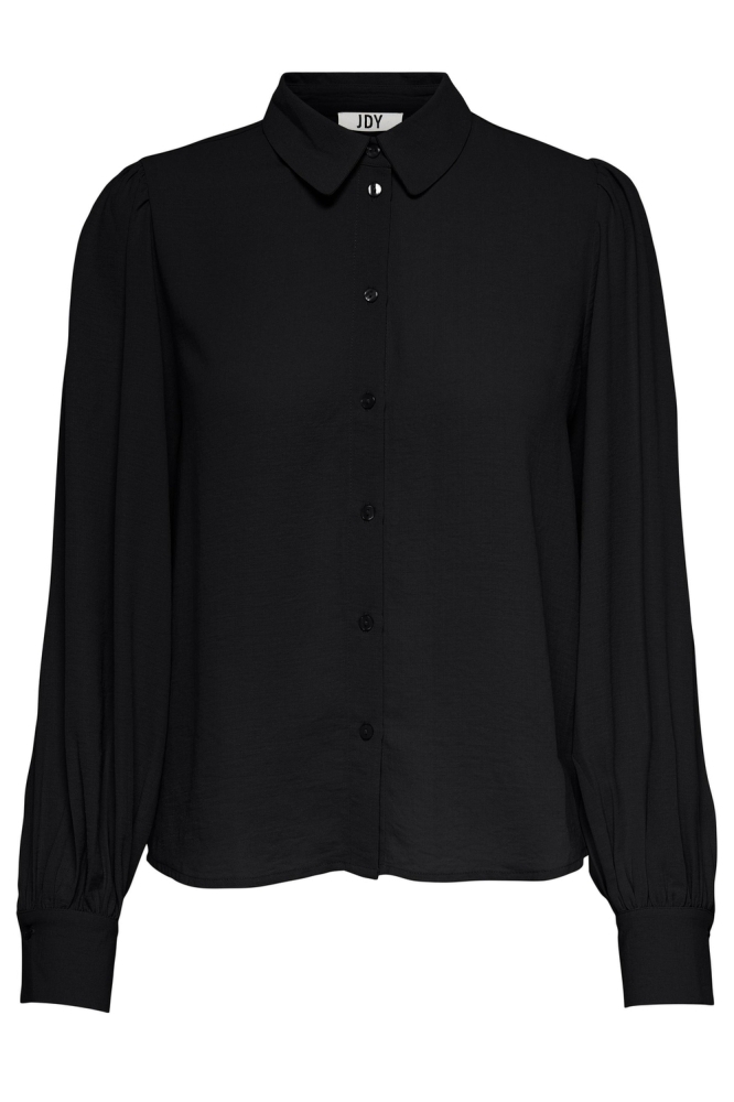 Jacqueline de Yong zwarte dames blouse | Vooraanzicht