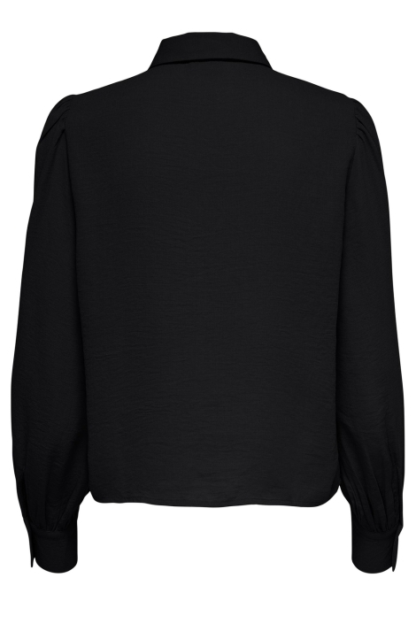 Jacqueline de Yong zwarte dames blouse | Achteraanzicht