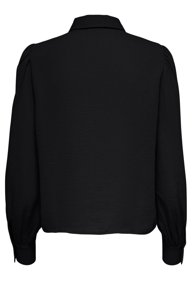 Jacqueline de Yong zwarte dames blouse | Achteraanzicht