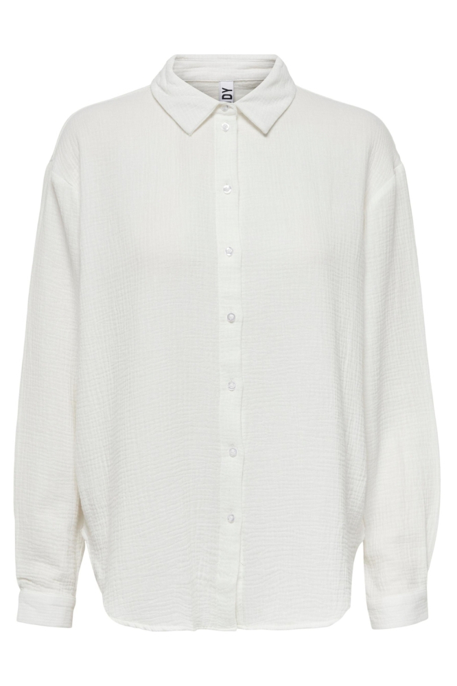 Jacqueline de Yong witte dames blouse | Vooraanzicht