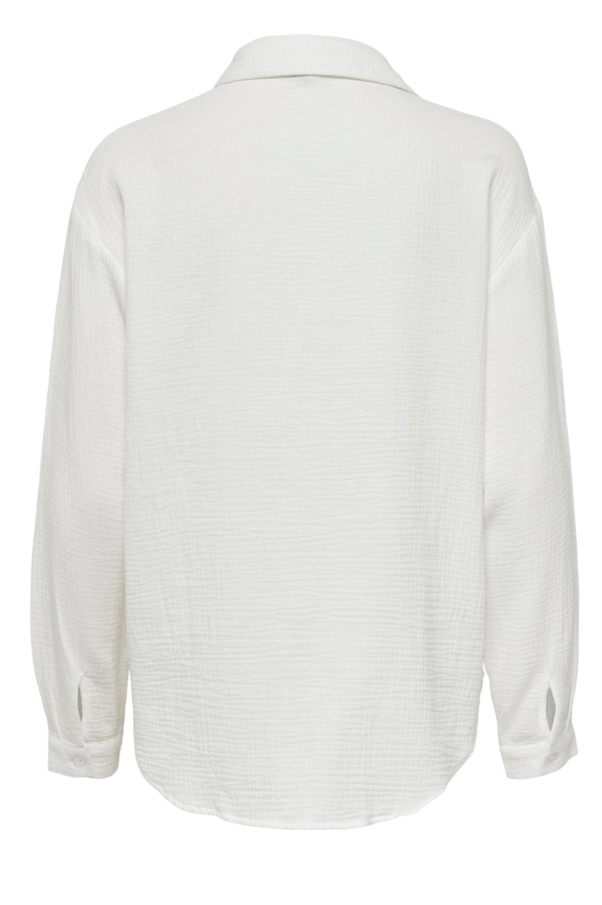 Jacqueline de Yong witte dames blouse | Achteraanzicht