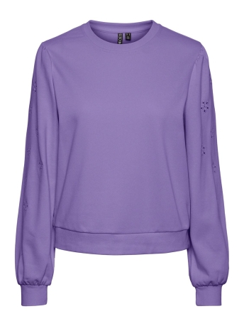 Pieces Trui PCBRUNDA LS SWEAT BC 17134325 PAISLEY PURPLE
