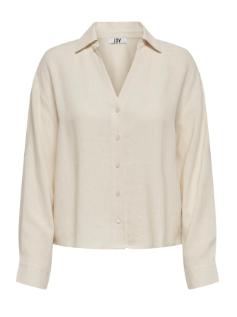 Jacqueline de Yong Blouse JDYMIMI L/S SHIRT WVN 15291259 Sandshell