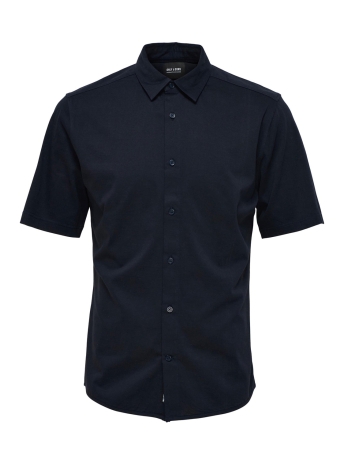 Only & Sons Overhemd ONSMILES SS STRETCH SHIRT 22021966 Dark Navy