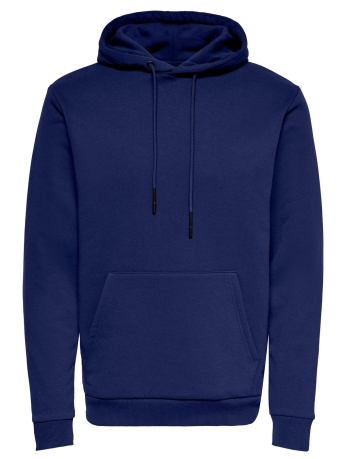 Only & Sons Trui ONSCERES HOODIE SWEAT NOOS 22018685 Beacon Blue