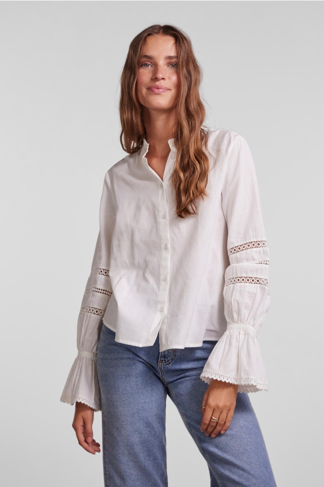 PCANNA LS SHIRT D2D 17137289 Cloud Dancer