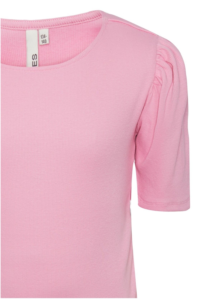 PKTANIA SS O-NECK PUFF TOP NOOS BC 17136158 Begonia Pink