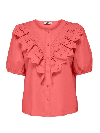 Jacqueline de Yong Blouse JDYCLAUDIA 2/4 SHIRT WVN 15257182 Georgia Peach