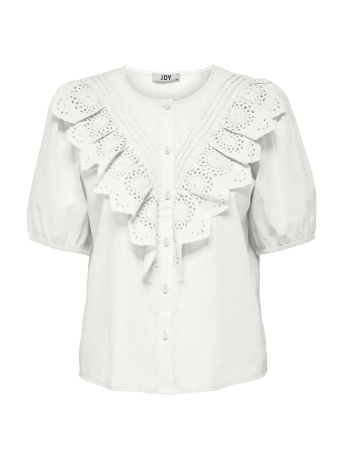 Jacqueline de Yong Blouse JDYCLAUDIA 2/4 SHIRT WVN 15257182 Cloud Dancer