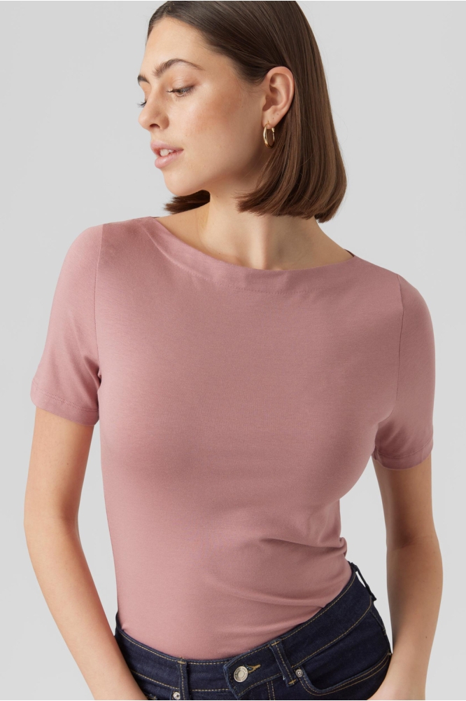 VMPANDA MODAL S/S TOP NOOS 10231753 NOSTALGIA ROSE