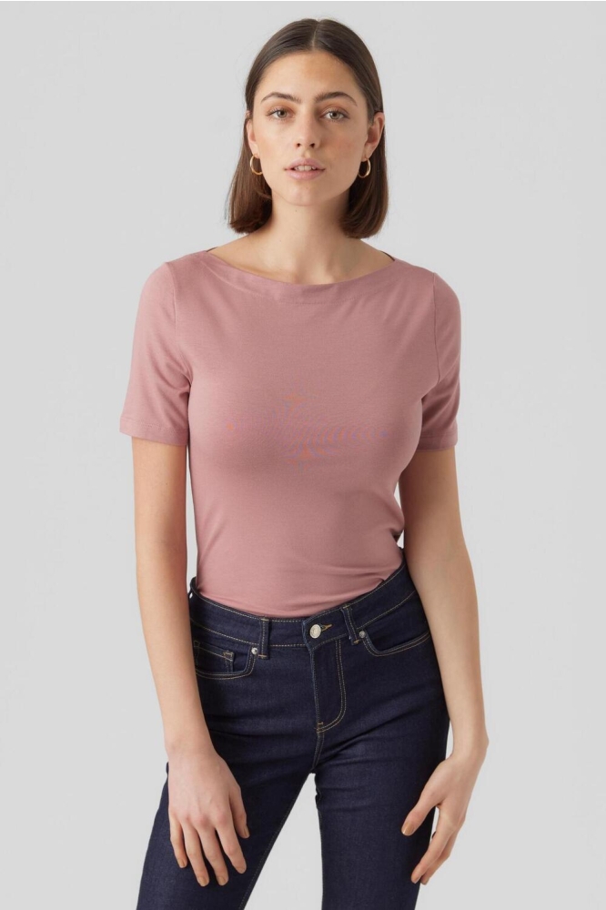 VMPANDA MODAL S/S TOP NOOS 10231753 NOSTALGIA ROSE