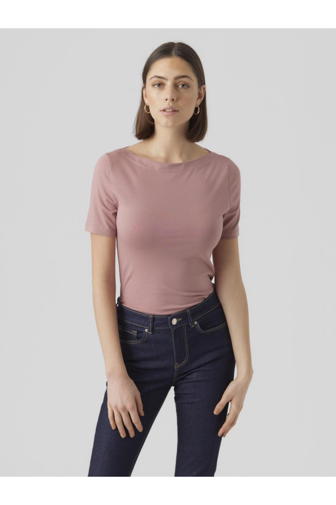 VMPANDA MODAL S/S TOP NOOS 10231753 NOSTALGIA ROSE