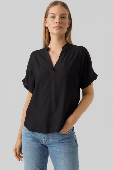 Vero Moda Blouse VMBEAUTY SS TOP GA NOOS 10279697 Black