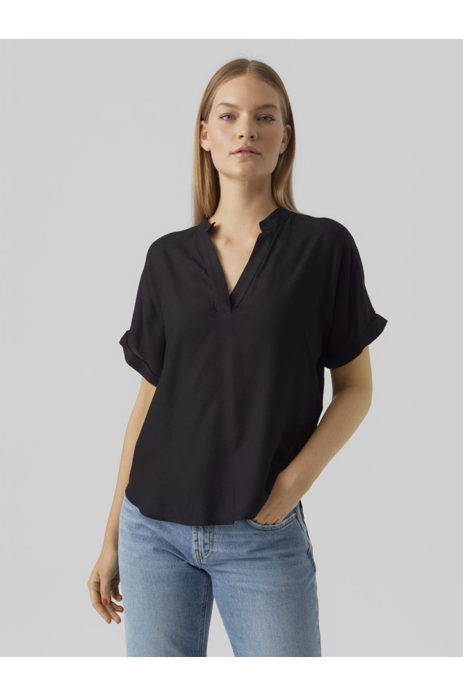 VMBEAUTY SS TOP GA NOOS 10279697 Black