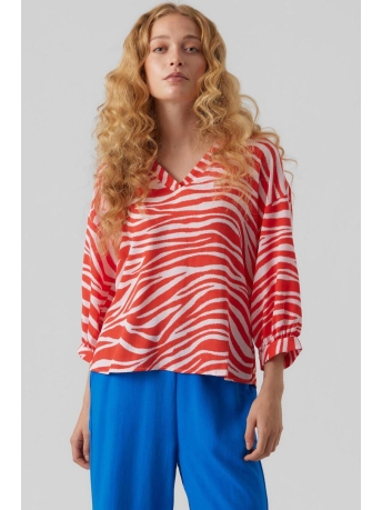 Vero Moda T-shirt VMSEBA 3/4 TOP GA BTQ 10287799 Bittersweet/SEBA