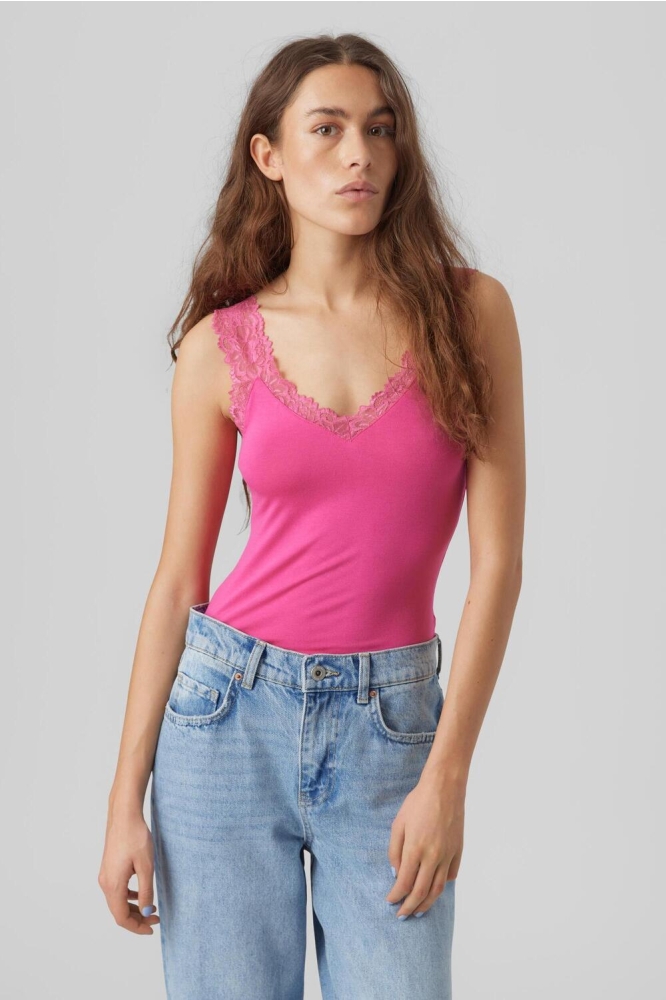 VMROSA SL TOP JRS NOOS 10287348 PINK YARROW