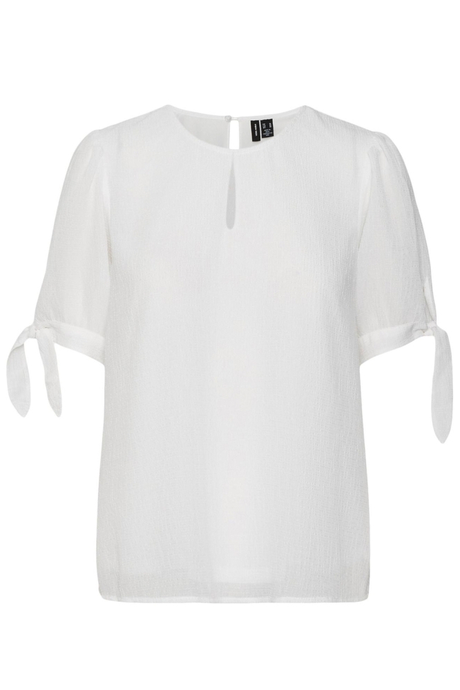 VMHAILEY SS TIE TOP WVN CE 10287725 Snow White