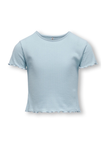 Kids Only T-shirt KOGNELLA S/S O-NECK TOP NOOS JRS 15225338 Cashmere Blue