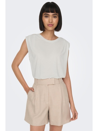 Only Top ONLFREE S/L MODAL SATIN MIX TOP JRS 15290313 CLOUD DANCER