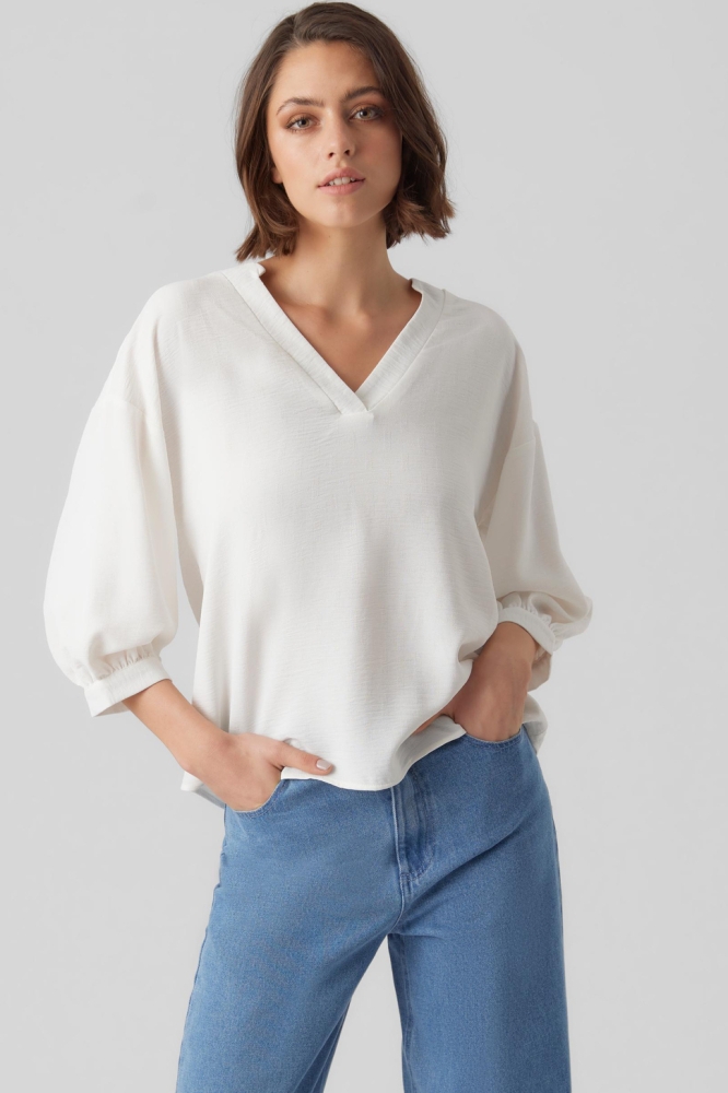 VMPYE 3/4 TOP WVN BTQ GA 10284137 Snow White