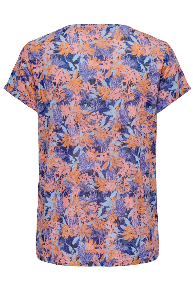 ONLRILLA S/S O-NECK TOP BOX JRS 15202694 Night Sky/Tropical