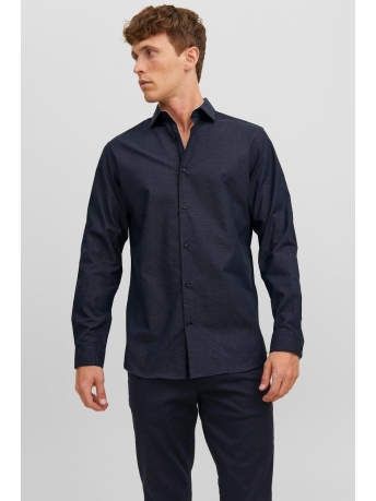 Jack & Jones Overhemd JPRBLAPARKER DETAIL SHIRT L/S NOOS 12238034 PERFECT NAVY