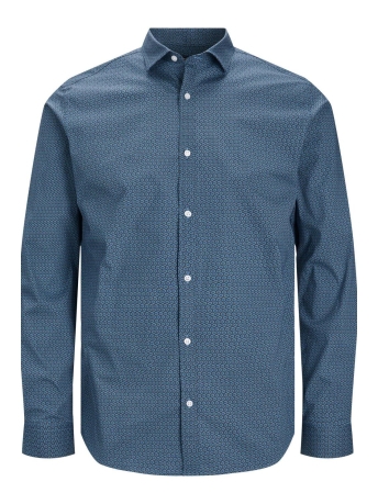 Jack & Jones Overhemd JPRBLABLACKPOOL STRETCH SHIRT LS AW 12237914 PERFECT NAVY