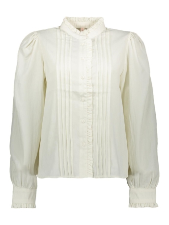 Only Blouse ONLSARA HAYLEE LS PLEAT SHIRT WVN 15308453 CLOUD DANCER