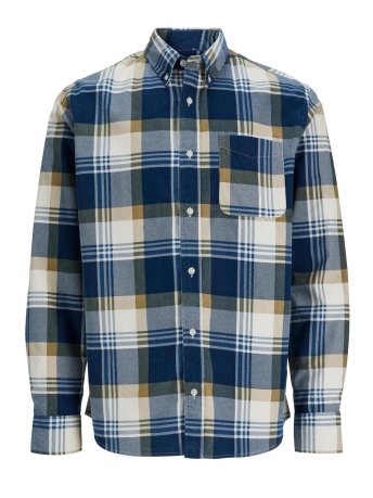 Jack & Jones Overhemd JPRBLUBROOK CORD X-MAS SHIRT L/S CH 12245503 Titan/COMFORT FIT